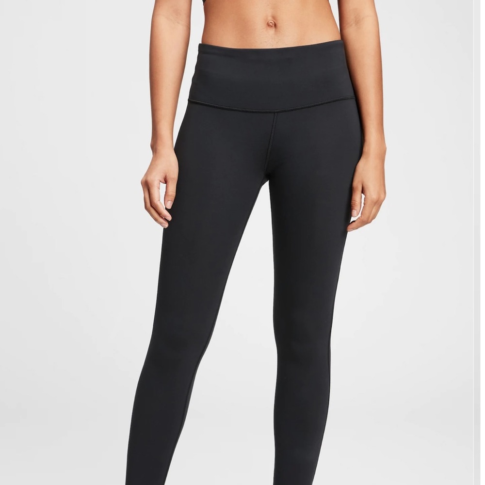 GAP FIT GFAST FULL LENGTH ANKLE LEGGINGS CHARCOAL - SIZE MEDIUM